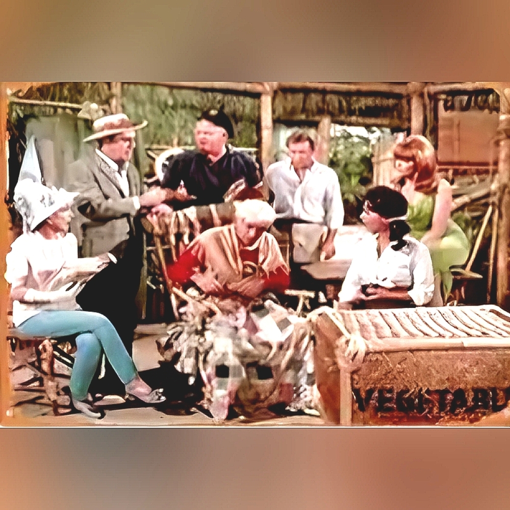 Gilligans' Island Decorative Tin Sign